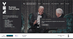 Desktop Screenshot of businesshalloffame.co.nz